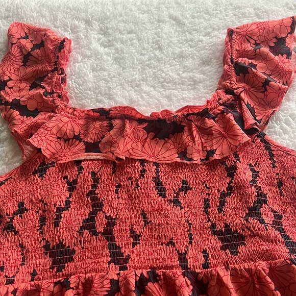 New! Isabel Maternity floral peplum top - Picture 2 of 4